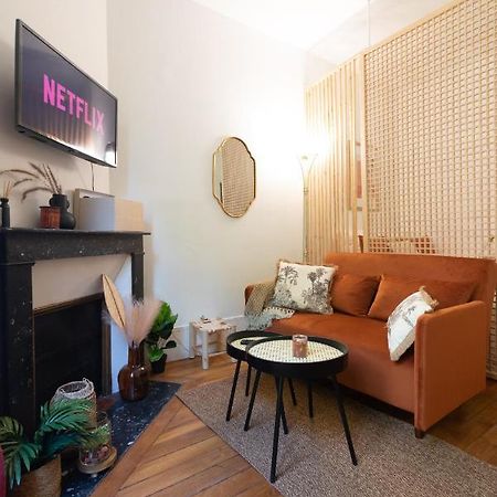 Cosy Et Comfort Studio Equipe A Clichy 5 Min Metro ภายนอก รูปภาพ