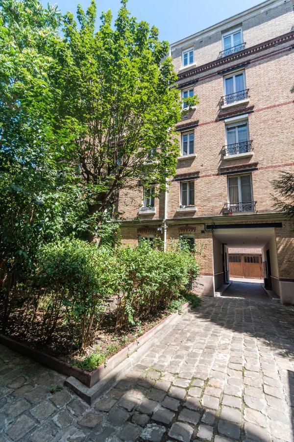 Cosy Et Comfort Studio Equipe A Clichy 5 Min Metro ภายนอก รูปภาพ